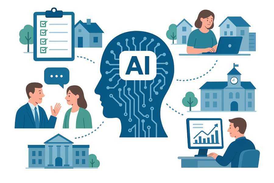 Umělá inteligence pomáhá obcím zvládat každodenní agendu