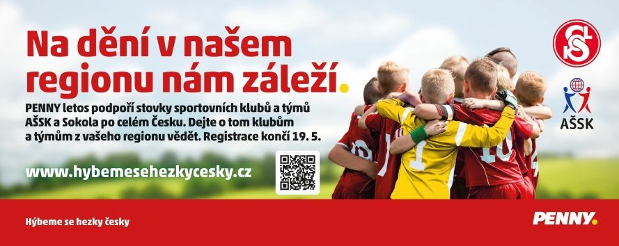Penny se Sokolem a AŠSK: 