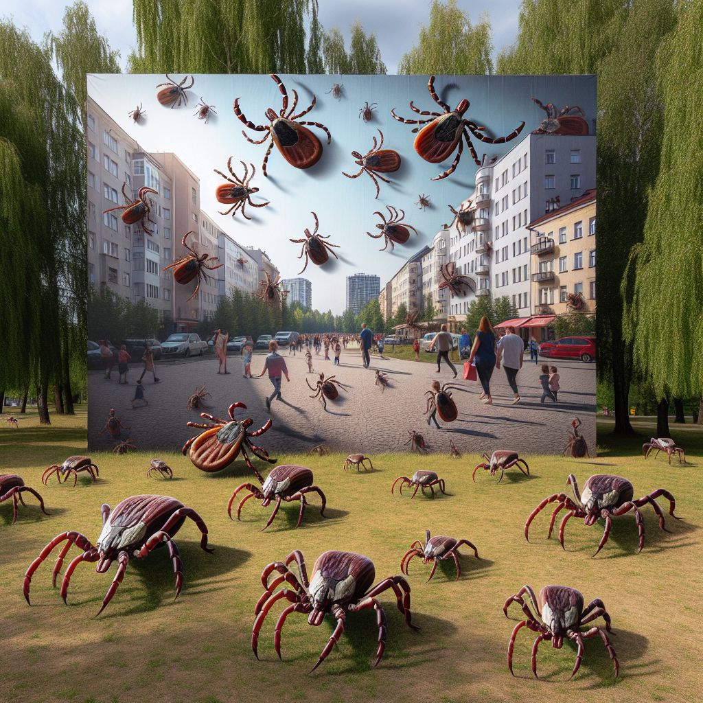 Olomouc je město s největším podílem infikovaných klíšťat