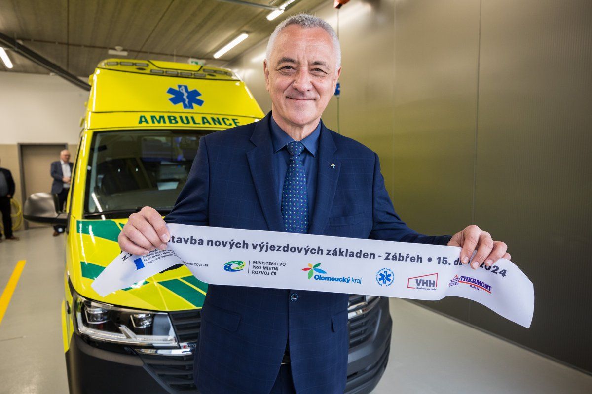 obrázek: V Zábřehu byla otevřena nová stanice záchranné služby