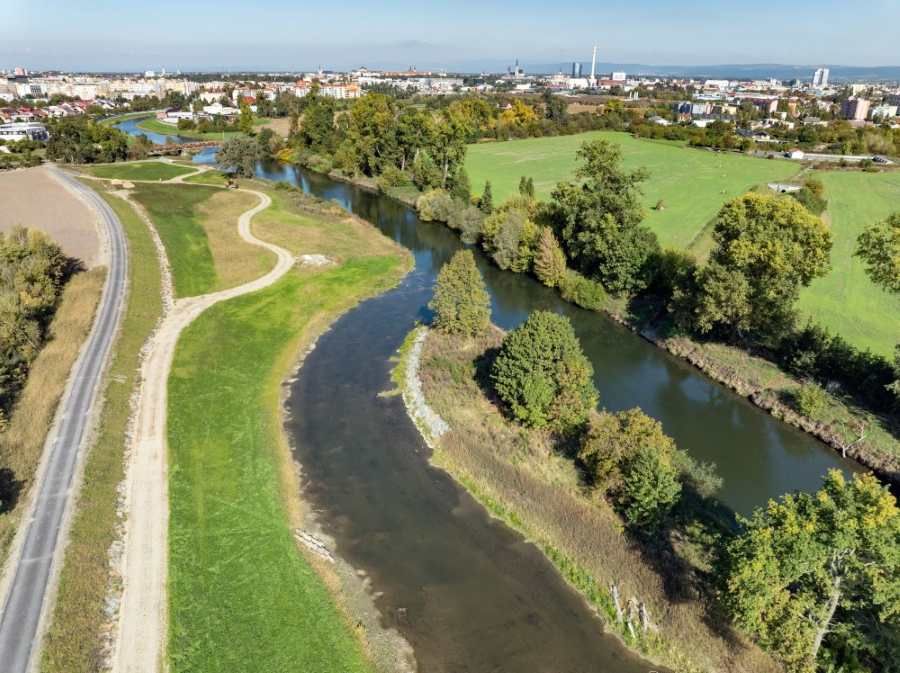 Nová hráz za 170 milionů chrání Olomouc před čtyřsetletou vodou