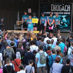 Slavnostní zahájení 21. ročníku Cyklo-běhu v Hranicích na Moravě 