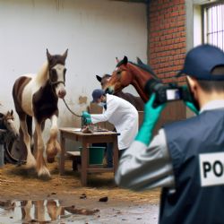 Katastrofální podmínky chovu koní u Velkých Losin
