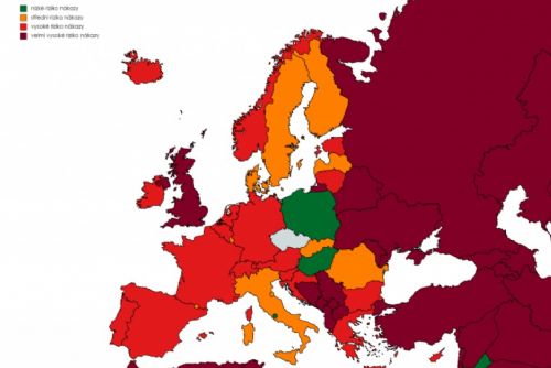 Foto: Chorvatsko, Irsko a Rakousko budou nově v červené kategorii zemí podle míry rizika nákazy