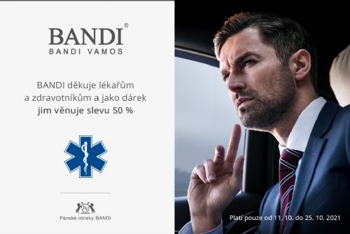 Obrázek - Majitel značky BANDI děkuje zdravotníkům a věnuje jim dárek ve formě slevy 50 procent