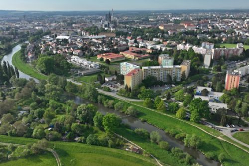 Foto: Olomouc vypsala krajinářskou soutěž na severní část protipovodňové ochrany města